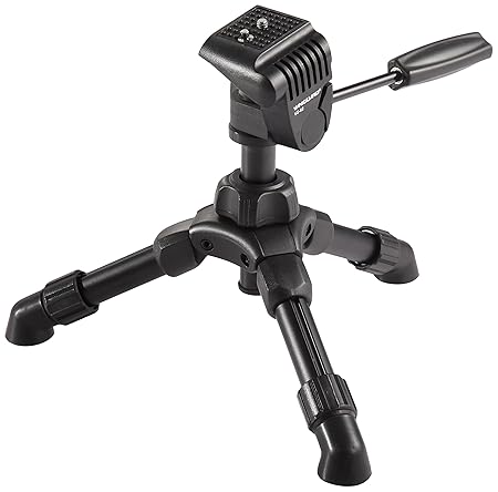 Vanguard VS-82 Table Top Tripod 9.8″/28.8 cm,Black