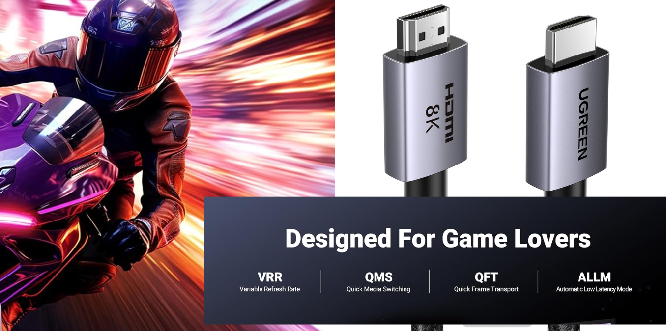 UGREEN 8K HDMI 2.1 Cable: The Ultimate Choice for Ultra HD Clarity and Gaming Performance