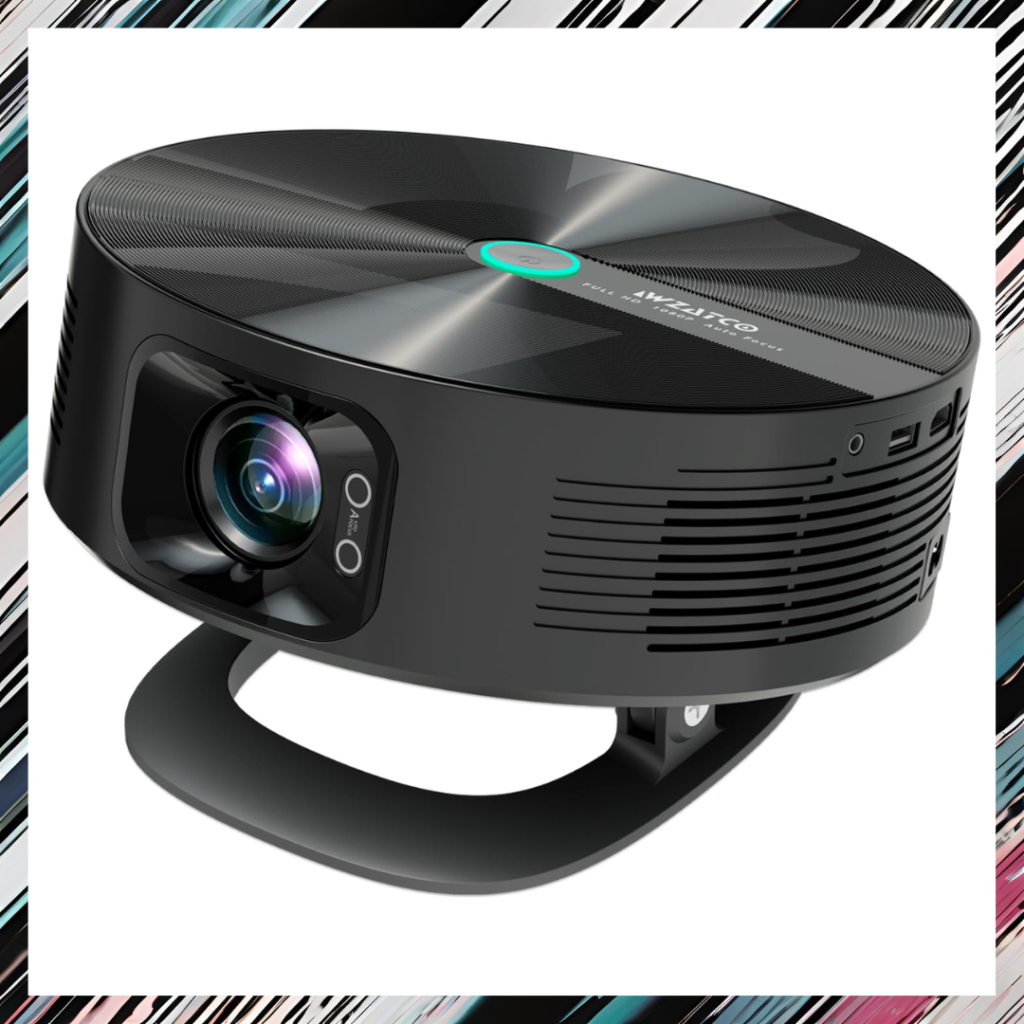 WZATCO Yuva Aura Affordable 4K Projector for Home Theatre Experience